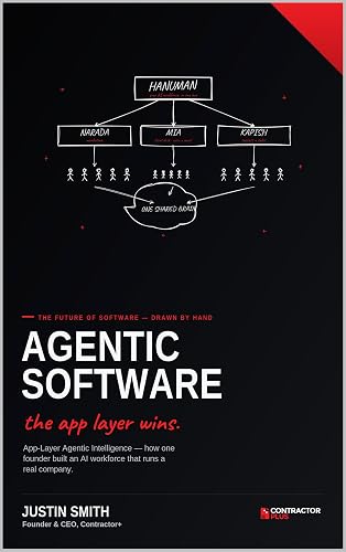 Agentic Software: The App Layer Wins: How One Founder Built an AI Workforce That Runs a Real Company (The Operator's Playbook Library)
