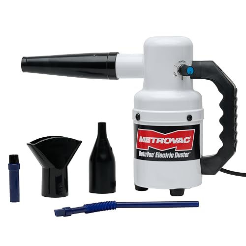 METROVAC DataVac ED-500V Variable Speed PC Electric Air Duster Made in USA | Variable Speed Control, Electric Air Duster and Computer Blower/Cleaner for PC, Keyboard, Electronics and Office Equipment