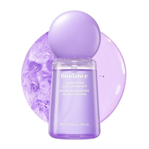 BIODANCE Caviar PDRN Jelly Serum Mist, Revitalizing Face Mist, 1.69 fl.oz | Hydrating & Radiance Face Spray, Sprayable Hydrogel, Travel Essentials & Self Care Gifts for Women, Korean Skin Care