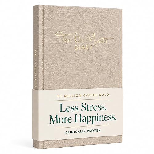6-Minute Diary – 3-Million-Copy Gratitude Journal for Women with Prompts – Guided Self Care Journal Based on Positive Psychology – Daily Manifestation Journal for Self-Love & Mindfulness