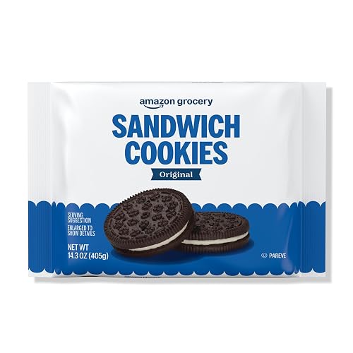 Amazon Grocery, Original Sandwich Cookies, 14.3 Oz