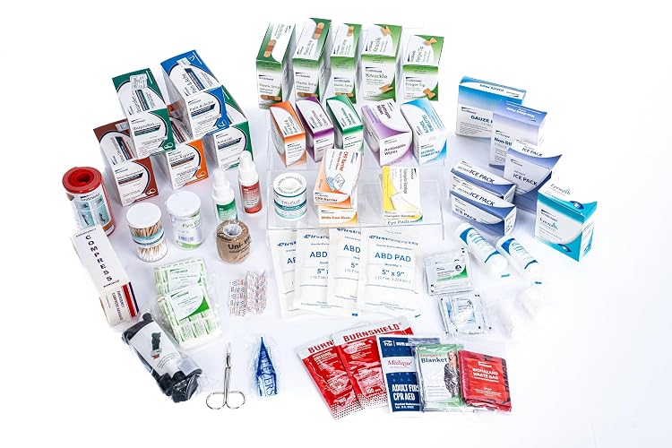Unishield Class-B First Aid Refills Medication Without Cabinet | Essential Medications for Emergency Preparedness | Ensuring Long-Lasting Reliability | Exceeds OSHA/Ansi Z308.1 2021 | Over 1250 PCS