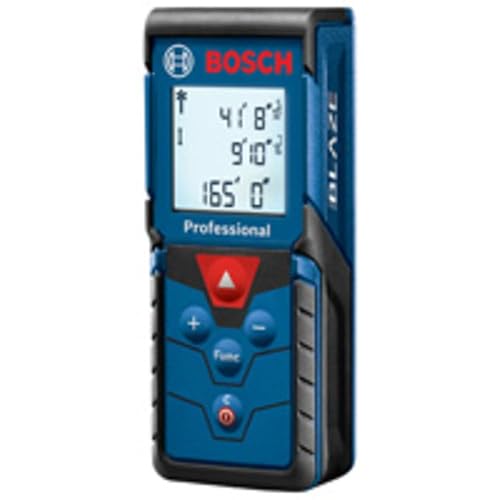 Bosch GLM165-40 Blaze Pro 165 Ft. Laser Measure, Laser Measuring Tool | Laser tape measuring tool with real-time measurement, backlit display, digital measurement, for DIY construction measurement