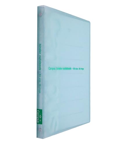 Kokuyo Campus Slide Binder, Slim Type, B5, 26 Holes, Up to 30 Sheets, Green (RU-P733G)