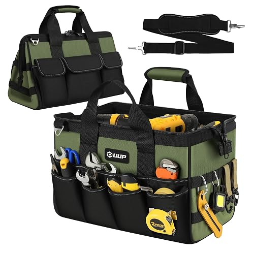 UUP 15Inch Tool Bag Heavy Duty 16Pocket Tool Box Organizer Portable Storage
