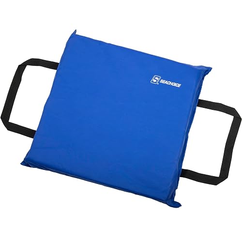 Seachoice Emergency Marine Foam Flotation Cushion, Square, 15 in. X 15 in, Blue