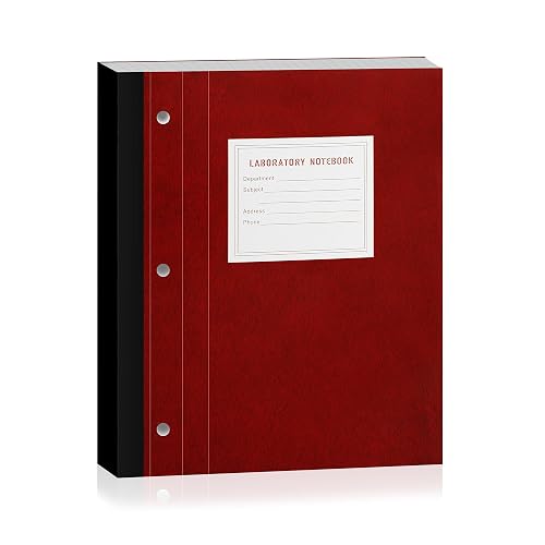 Yeplan Laboratory Notebooks, Research Lab Notebook Carbon Copies with 100 Sets of Pages, Quadrille Ruled, 11" x 9.25", Ideal for Science, Research, Lab Notes, Experiments, Chemists & Students