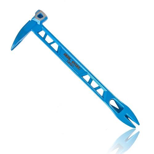 Real Steel 10" Double Ended Nail Puller Cats Paw Pry Bar Construction (0691)